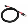 Microconnect MC-ALIGHTNING-SC, 1,5 m, vyriškas, vyriškas, juodas, tiesus, tiesus