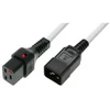 Maitinimo laidas MicroConnect Microconnect MC-C19C20LOCK-2M-W be kategorijos