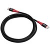Kabelis USB MicroConnect USB-C - USB-C 1,5 m Juodas (Safe Charge USB-C to C Data)