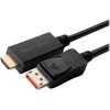 Kabelis MicroConnect Microconnect MC-DP-HDMI-10004K kabelis DisplayPort 10 m Juodas