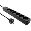 „Microconnect MC-GRU0610DKB“, 10 m, Vidaus sąlygoms, K tipas, K tipas, Tiesus, Juodas