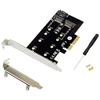 Kontrolierius MicroConnect PCie x4 M.2 B &amp; M Raktas NVME