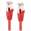 MicroConnect CAT6A S / FTP 0,5 m raudonasis LSH