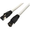 MicroConnect CAT8.1 S / FTP 0,25m Baltas LSZH