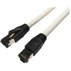 MicroConnect CAT8.1 S/FTP 0,50m Baltas LSZH
