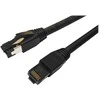 MicroConnect CAT8.1 S / FTP 10m Juodas LSZH