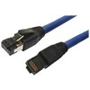MicroConnect CAT8.1 S / FTP 1,5m Mėlyna LSZH
