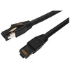 MicroConnect CAT8.1 S / FTP 1,5m Juodas LSZH