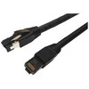 MicroConnect CAT8.1 S/FTP 1m Juodas LSZH