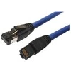 MicroConnect CAT8.1 S / FTP 3m Mėlyna LSZH