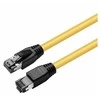 „Microconnect MC-SFTP803Y“, 3 m, Cat8.1, S/FTP (S-STP), RJ-45, RJ-45, geltonas