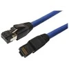 MicroConnect CAT8.1 S / FTP 5m Mėlyna LSZH