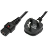 Maitinimo kabelis MicroConnect Power Cord UK Type G - C13 (MC-UKC135B)
