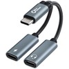 Adapteris USB MicroConnect MC-USBC-CFCF USB-C - USB-C Sidabrinė (MC-USBC-CFCF)
