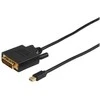 MicroConnect DisplayPort Mini – DVI-D kabelis 2m juodas (MDPDVI2B)