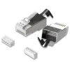 MicroConnect Modulinė jungtis RJ45 Cat8.1 FTP 50 vnt.