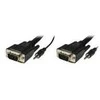 Kabelis MicroConnect D-Sub (VGA) - D-Sub (VGA) + Jack 3.5mm 3m juoda (MONGG3BMJ)