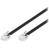 MicroConnect Modular Straight RJ12 6C/6P 6m