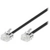MicroConnect RJ-11/RJ-11 (M/M) 10m Juodas (MPK190)
