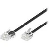 MicroConnect RJ-11 / RJ-45 (M / M) 10 m juodas (MPK460S)