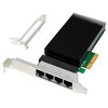 Karta jungiama į tinklą MicroConnect Network Card PCIe x4 I226-T4