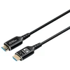 Microconnect optinio pluošto HDMI 2.0 kabelis 15 m, HDMI A tipo (standartinis), HDMI A tipo (standartinis), 4096 x 2160 pikselių, 3D, juodas