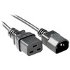 MicroConnect Maitinimo laidas C19-C14 3m juodas