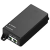 Microconnect POEINJ-60W, Gigabit Ethernet, 1000 Mbit/s, IEEE 802.3af, Cat5, Juoda, 4/5(+),7/8(-) ir 3/6(-),1/2(+)