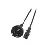 MicroConnect Maitinimo laidas Nešiojamasis 1,8 m Juodas maitinimo laidas