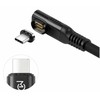Microconnect MC-LS-USB4CC2.0-A, 2 m, USB C, USB C, USB4 Gen 3x2, Juodas