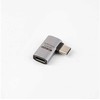 Adapteris USB MicroConnect USB-C - USB-C Sidabrinė (Premium USB4 Gen 3x2 USB-C)