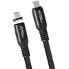 Microconnect MC-LS-USB4CC1.0, 1 m, USB C, USB C, USB4 Gen 3x2, Juodas