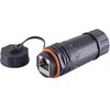 MicroConnect RJ45 coupler, CAT 6a, IP68,