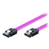 MicroConnect SATA - SATA, 0,3m, raudona (SAT15003C)