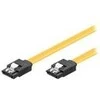 MicroConnect SATA - SATA, 0,3m, geltona (SAT15003C6)