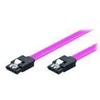 MicroConnect SATA - SATA, 0,5 m, raudona (SAT15005C)