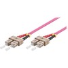 „MicroConnect“ šviesolaidinis laidas SC/UPC – SC/UPC, 50/125, OM4, 7 m (FIB222007-4)