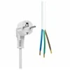 MicroConnect „Schuko“ maitinimo kabelis su atviru galu, 10 m, baltas