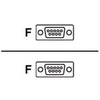MicroConnect DB-9 - DB-9, 1,8m, balta (SCSENN2N)