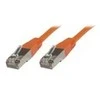 MicroConnect RJ-45/RJ-45 kat.6 S/FTP Oranžinė 0.5m (SSTP6005O)