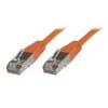 Microconnect SSTP615O, 15 m, Cat6, S/FTP (S-STP), RJ-45, RJ-45, Oranžinė