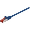 MicroConnect Patchcord, S/FTP, CAT6, 0.25m, LSZH, mėlyna (SSTP60025B)