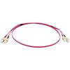 MicroConnect Microconnect FIB112003-4 optinis kabelis 3m ST OM4 žalias