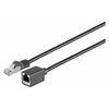„MicroConnect“ tinklo kabelis CAT6 F/UTP 0,5 m Juodas (STP6005SEXT)