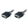 Kabelis MicroConnect D-Sub (VGA) - D-Sub (VGA) 1m juoda (MONGH1B)