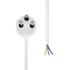 Microconnect MC-PE015EDBW-OE, 15 m, maitinimo kištuko tipas K