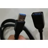 USB MicroConnect USB-A - USB-A 1,8 m juodas kabelis (USB 3.0 A-A 1,8 m M-M, juodas)