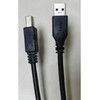 Kabelis USB MicroConnect USB-A - USB-B 1.8 m Juodas (USB 3.0 A (male) -B (Male))