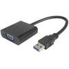 USB adapteris MicroConnect USB - VGA Juodas (USB3.0VGA)