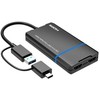 Adapteris AV MicroConnect Microconnect MC-USB3.1CHDMIX2-2IN1 bez kategorii